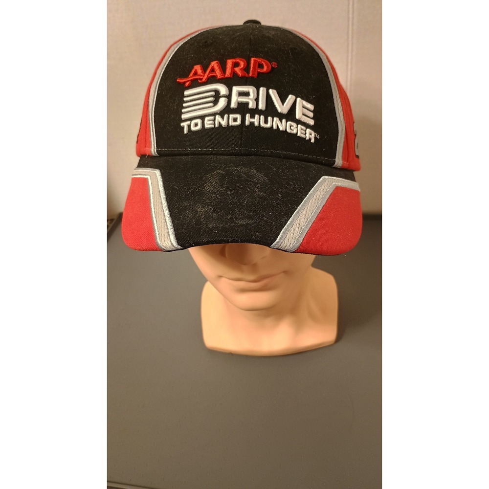Chase Authentics NASCAR Hat Unisex OSFM Red Good Jeff Gordon 24 AARP Racing Cap